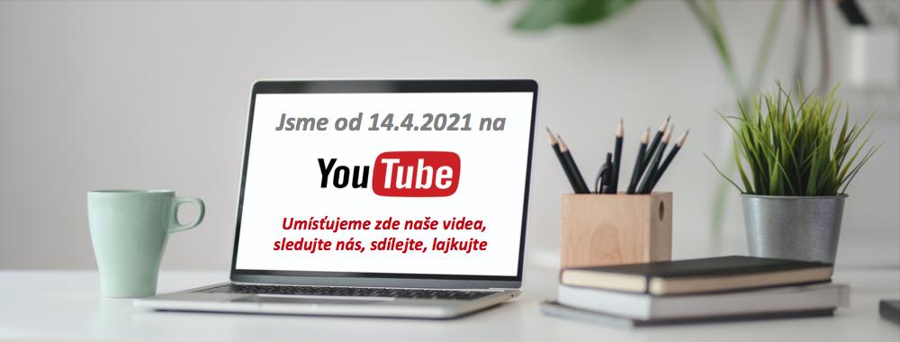 Jsme na YouTube